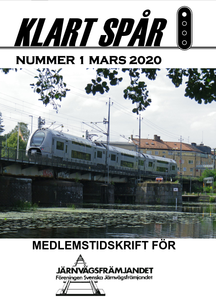 Klart Spår 1, mars 2020