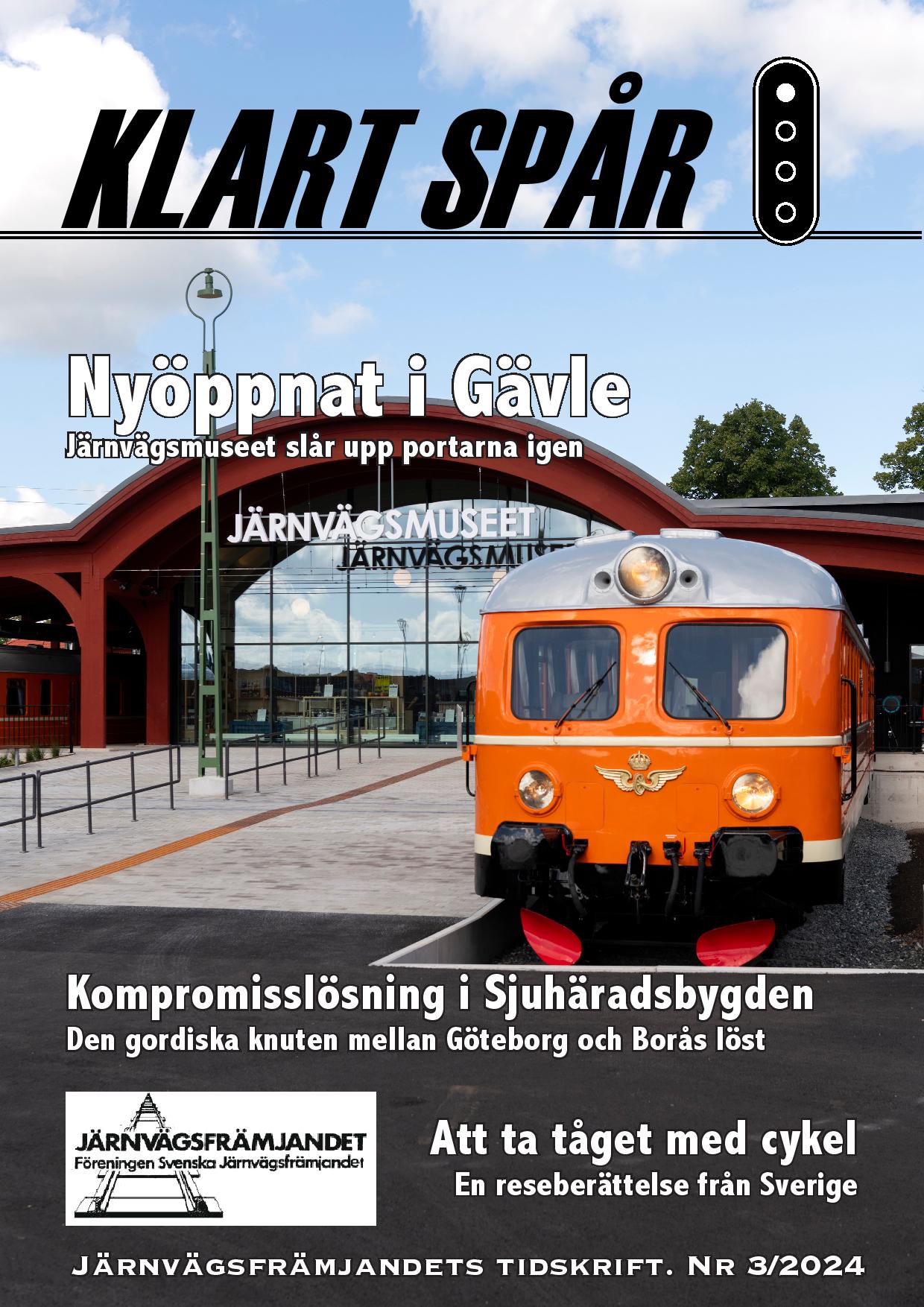 Klart Spår 3, september 2024